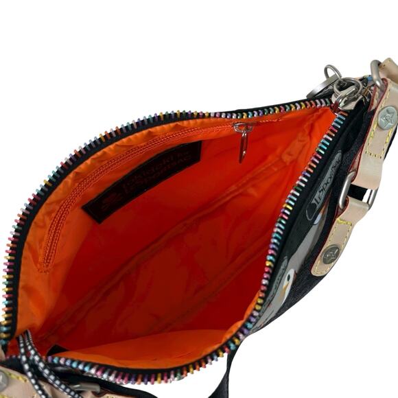 Tokidoki x LeSportsac Trasporto Ciao Shoulder Bag Rare Retired Print Gray NWOT - Picture 6 of 12